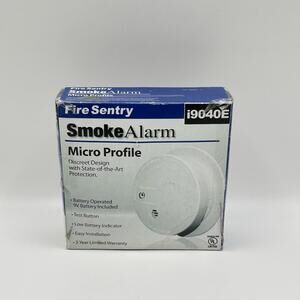 Kidde Fire Sentry i9040E Battery Operated Smoke Detector Alarm w Battery NEW